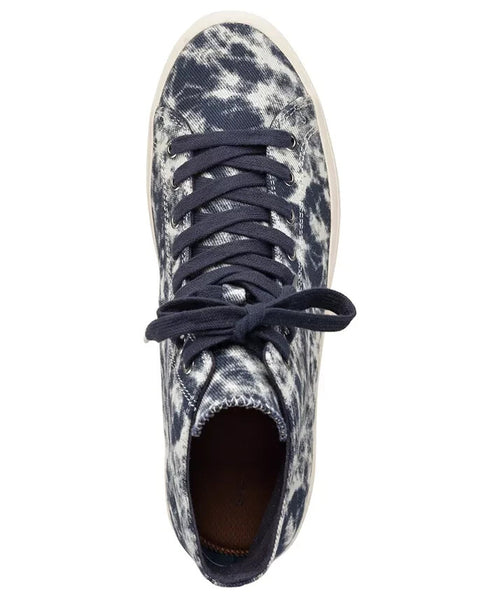 Sun + Stone Mesa High Top Casual Sneakers Men Blue Tie Dye Lace Up New 10.5
